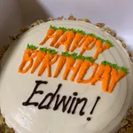 1x Carrot Cake @$48 (Size: 8 Inch)