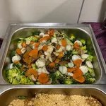 Scallop With Broccoli and “Fa Cai”