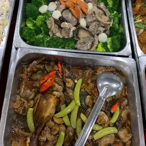 香菇烩扒鸭 Braised Duck w/ Mushroom