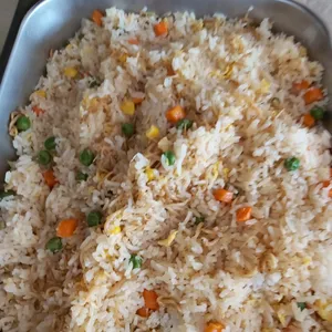 Signature Wok-Fried Rice with Silver Fish