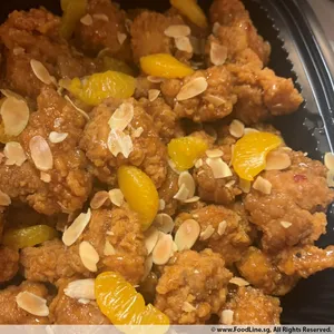 Tangerine Glazed Honey Chicken