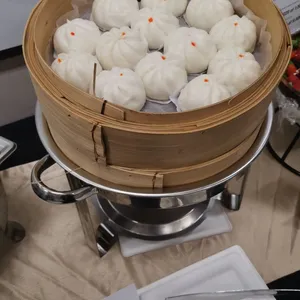 Steamed Char Siew Bun <i>with caramelised chicken char siew</i>