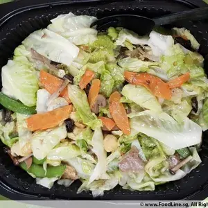香炒素根包菜 Cabbage w/ Assorted Mushroom (NEW)