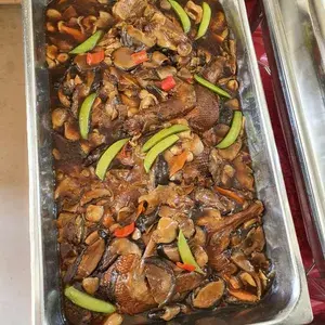 香菇烩扒鸭 Braised Duck w/ Mushroom