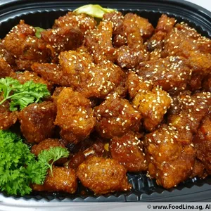 蜜汁排骨 Pork Ribs w/ Honey Sauce