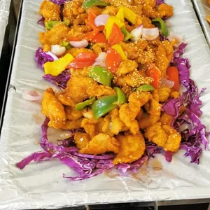 Sweet & Sour Fried Fish Fillet 酸甜鱼片
