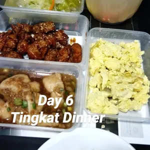 Jessie Catering Tingkat Meal - 4 dishes + 1 soup (10 days)