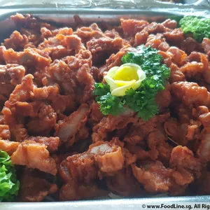 Deep Fried Spice Pork Belly •南乳花肉(Chef's Recommended)