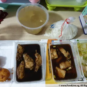 Jessie Catering Tingkat Meal - 4 dishes + 1 soup (20 days)