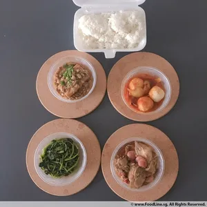 Trial Tingkat - 3 Dishes + 1 soup/ 4 Dishes (5 days)