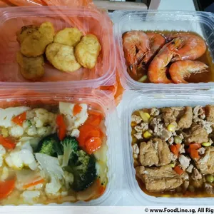 Dinner Tingkat (20 Days, 3 Dishes + Soup OR 4 Dishes)