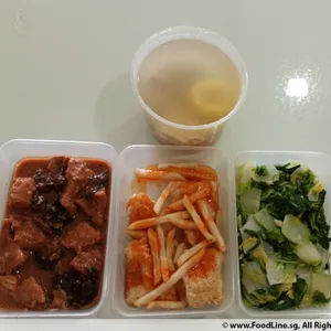 Tingkat - 3 Dishes + 1 soup/ 4 Dishes  (20 days)