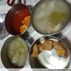 Jessie Catering Tingkat Meal - 3 dishes + 1 soup/ 4 dishes (20 days)