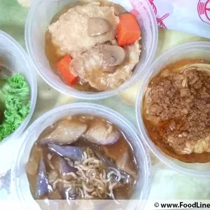 Trial Tingkat - 3 Dishes + 1 soup/ 4 Dishes (5 days)