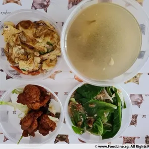 Tingkat Package (5 Days, 3 Dishes + Soup OR 4 Dishes)