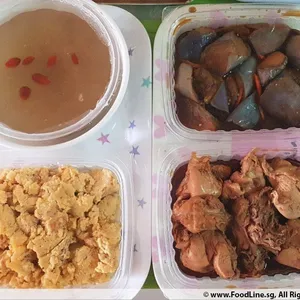 Lunch/Dinner Tingkat (5 Days, 3 Dishes + Soup OR 4 Dishes)