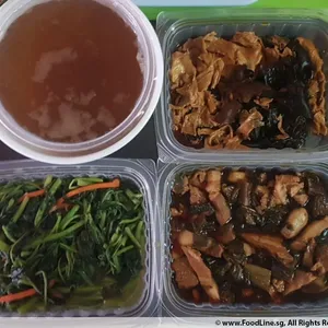 Lunch/Dinner Tingkat (5 Days, 3 Dishes + Soup OR 4 Dishes)