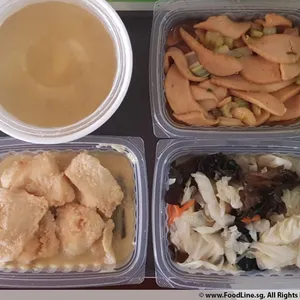 Lunch/Dinner Tingkat (5 Days, 3 Dishes + Soup OR 4 Dishes)
