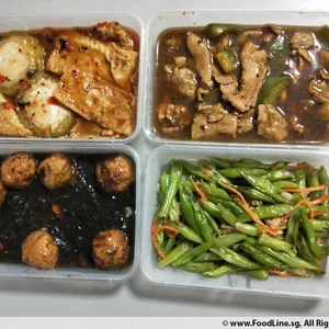 Trial Tingkat - 3 Dishes + 1 soup/ 4 Dishes (5 days)