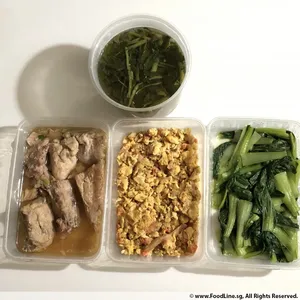 Tingkat - 3 Dishes + 1 soup/ 4 Dishes  (20 days)
