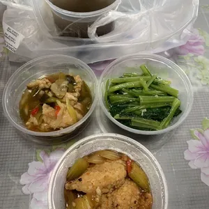 Trial Tingkat - 3 Dishes + 1 soup/ 4 Dishes (5 days)