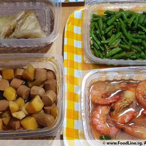 Dinner Tingkat (20 Days, 3 Dishes + Soup OR 4 Dishes)