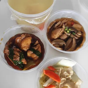 Trial Tingkat - 3 Dishes + 1 soup/ 4 Dishes (5 days)