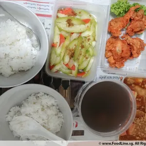 Trial Tingkat - 3 Dishes + 1 soup/ 4 Dishes (5 days)