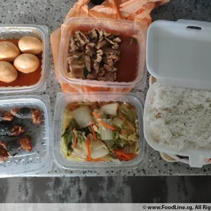 Lunch/Dinner Tingkat (5 Days, 3 Dishes + Soup OR 4 Dishes)