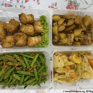 Trial Tingkat - 3 Dishes + 1 soup/ 4 Dishes (5 days)