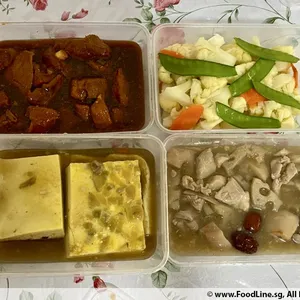 Trial Tingkat - 3 Dishes + 1 soup/ 4 Dishes (5 days)