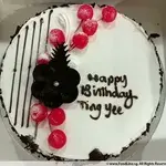Blackforest Cake (No Alcohol) (Size/Weight: 20cm) (Number of Big Candles: 0) (Number of Small Candles: 0)