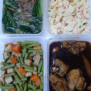 Jessie Catering Tingkat Meal - 3 dishes + 1 soup/ 4 dishes (20 days)