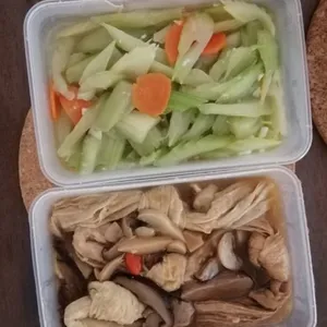 Tingkat - 3 Dishes + 1 soup/ 4 Dishes  (20 days)