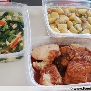 Lunch/Dinner Tingkat (5 Days, 3 Dishes + Soup OR 4 Dishes)