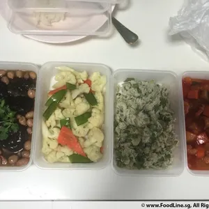Tingkat - 3 Dishes + 1 soup/ 4 Dishes  (20 days)