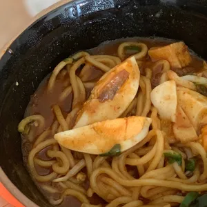Mee Rebus Set (Main Course: Mee Rebus) (Drink: Homemade Barley (Hot)) (Side Bites: Kaya Toast)