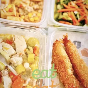 Lunch/Dinner Tingkat (5 Days, 3 Dishes + Soup OR 4 Dishes)