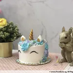 Unicorn Cake (Size: 6" - Approx. 6-8 pax (1kg)) (Flavour: Cookies & Cream)