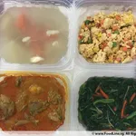 Lunch Tingkat Package (20 Days, 3 Dishes + Soup OR 4 Dishes)