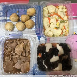 Trial Tingkat - 3 Dishes + 1 soup/ 4 Dishes (5 days)
