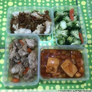 Trial Tingkat - 3 Dishes + 1 soup/ 4 Dishes (5 days)