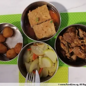 Dinner Tingkat (20 Days, 3 Dishes + Soup OR 4 Dishes)