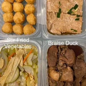 Lunch/Dinner Tingkat (5 Days, 3 Dishes + Soup OR 4 Dishes)