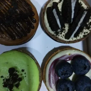 Cheesecake Tarts (Box of 4) (Flavour 1: New York) (Fllavour 2: New York) (Flavour 3: New York) (Flavour 4: New York)