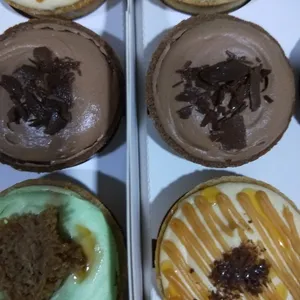 Cheesecake Tarts (Box of 4) (Flavour 1: Chocolate Chip) (Fllavour 2: Chocolate Chip) (Flavour 3: Chocolate Chip) (Flavour 4: Chocolate Chip)