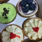 Cheesecake Tarts (Box of 4) (Flavour 1: Longan) (Fllavour 2: Longan) (Flavour 3: Longan) (Flavour 4: Longan)