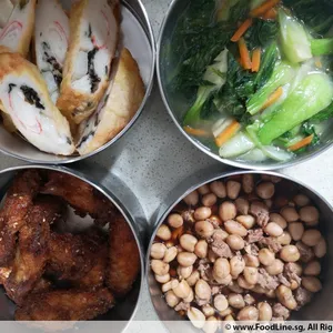 Dinner Tingkat (20 Days, 3 Dishes + Soup OR 4 Dishes)