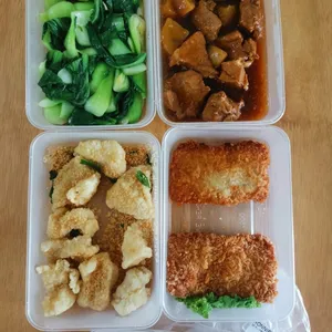 Trial Tingkat - 3 Dishes + 1 soup/ 4 Dishes (5 days)