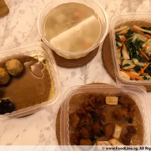 Lunch/Dinner Tingkat (5 Days, 3 Dishes + Soup OR 4 Dishes)